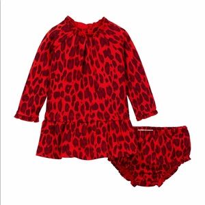 Kate Spade Red Leopard Print Dresses 6M